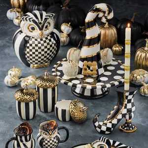 Courtly Owl Cookie Jar