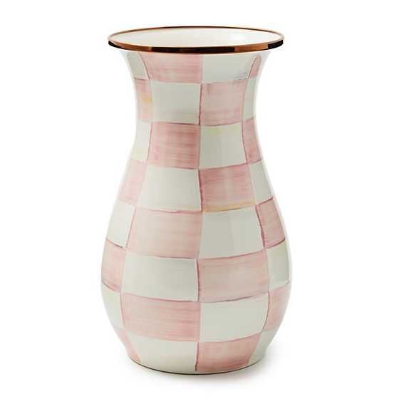 Rosy Check Tall Vase