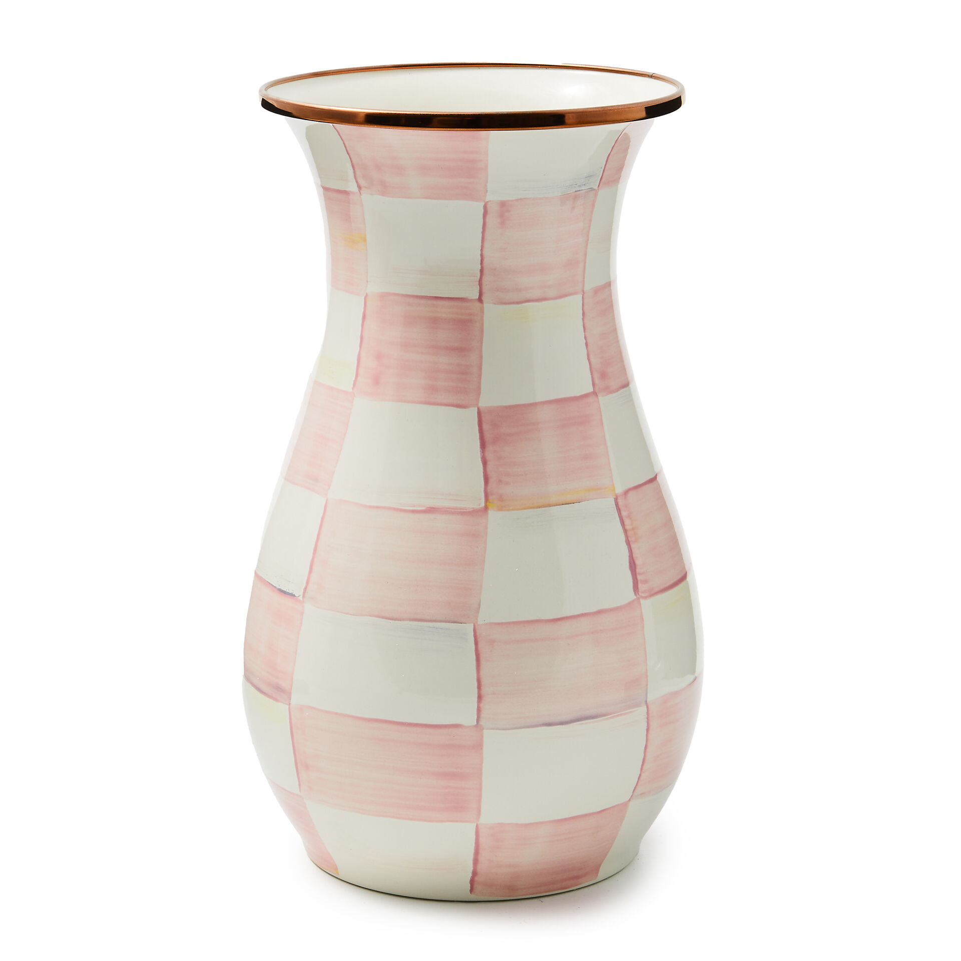 Rosy Check Tall Vase