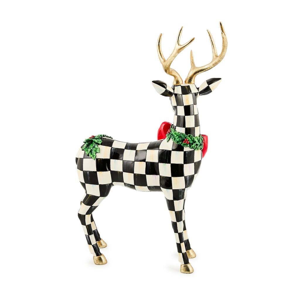 Holly Check Standing Deer