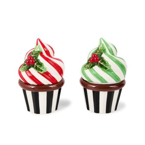 Check It Out Ceramic Cupcake Boxes Set of 2
