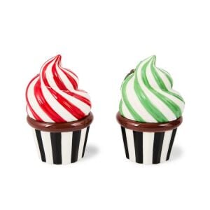 Check It Out Ceramic Cupcake Boxes, Set of 2
