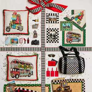 Courtly Check Traveler Duffle