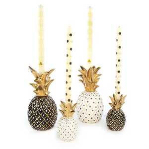 Pineapple Candle Holder - Large - Black