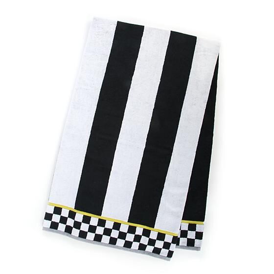 Courtly Stripe Bath Sheet