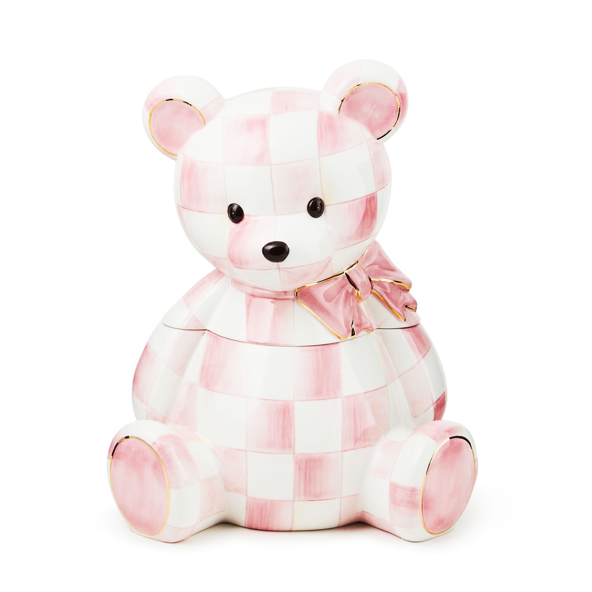 Rosy Bear Cookie Jar
