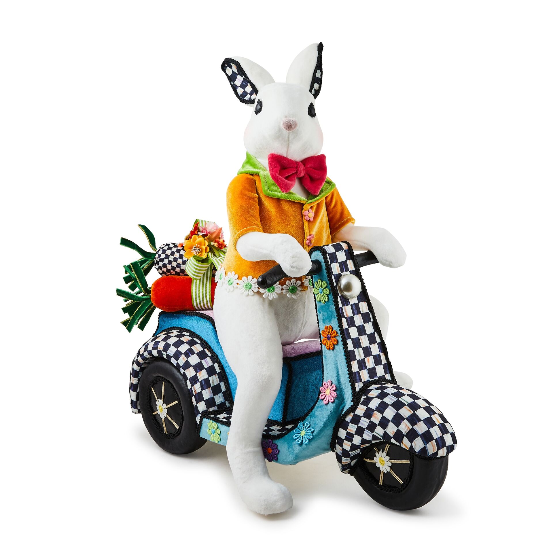 Calico Bunny on Vespa