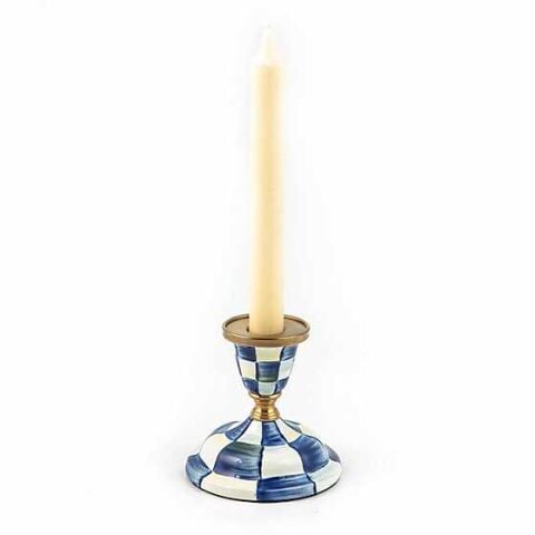 Royal Check Short Candlestick