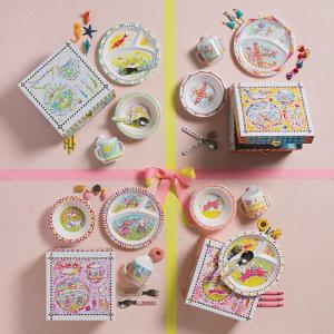Toddler's Dinnerware Set - Bella Ballerina