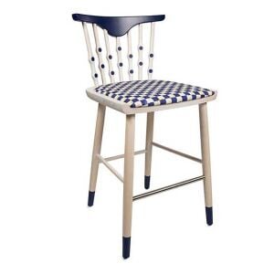 Musical Chairs Counter Stool - Royal Check