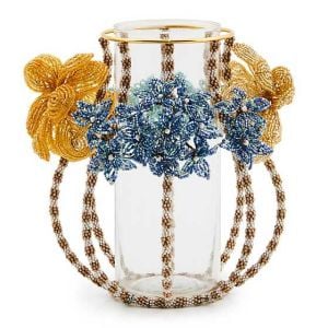 Field Study Small Beaded Flower Vase