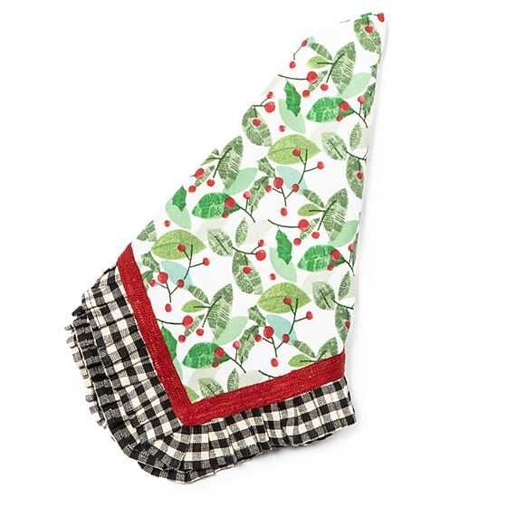 Holly Ruffle Napkin