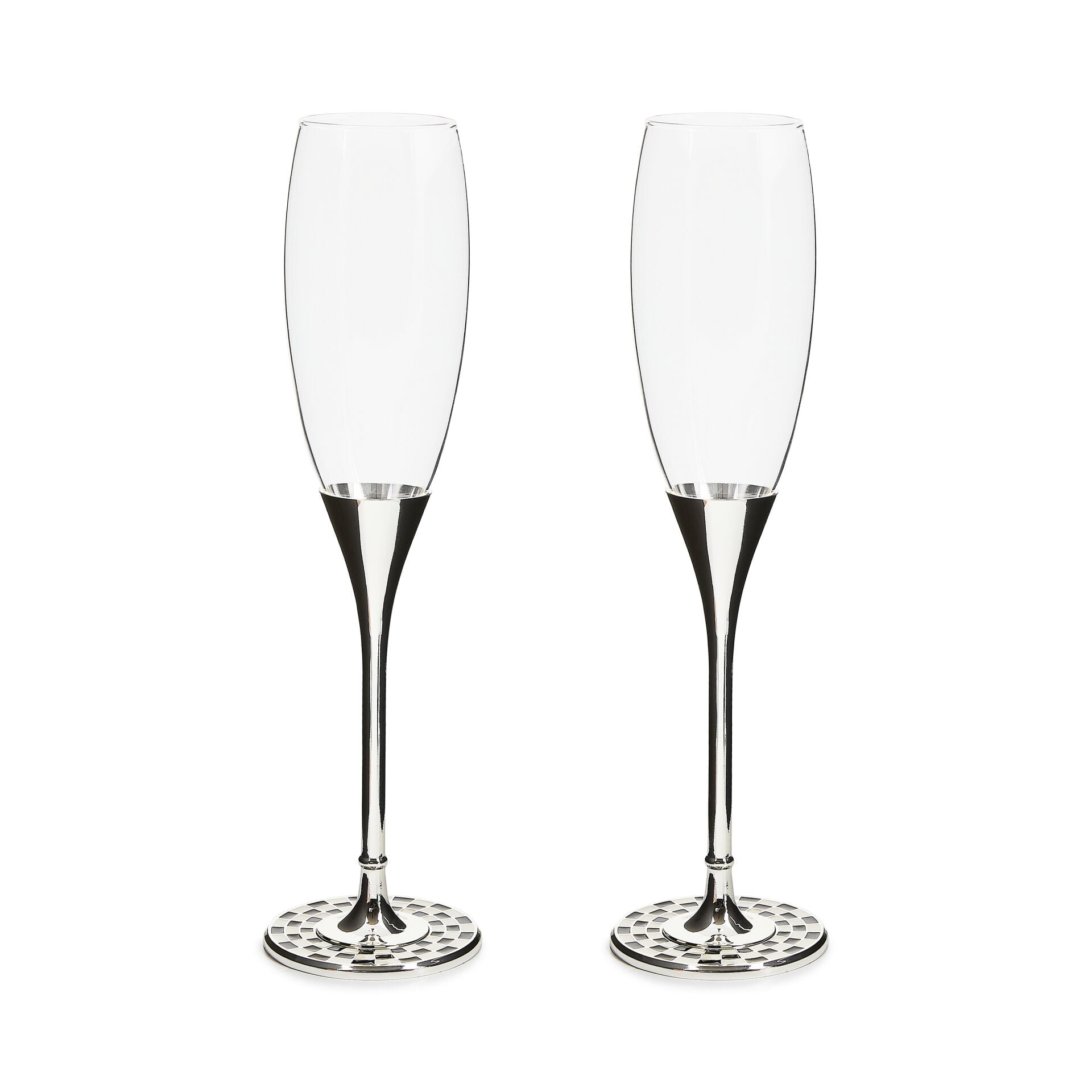 Celebrate Courtly Toasting Flutes, Set of 2