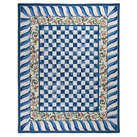 Truly Royal Check 8' x 10' Rug