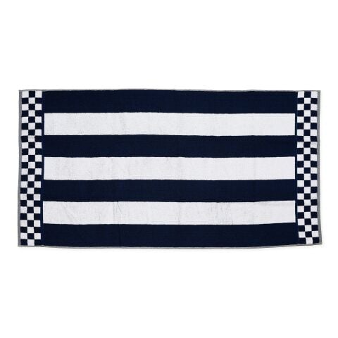 Indigo Stripe Bath Towel