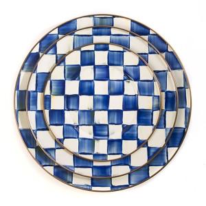 Royal Check Charger/Plate