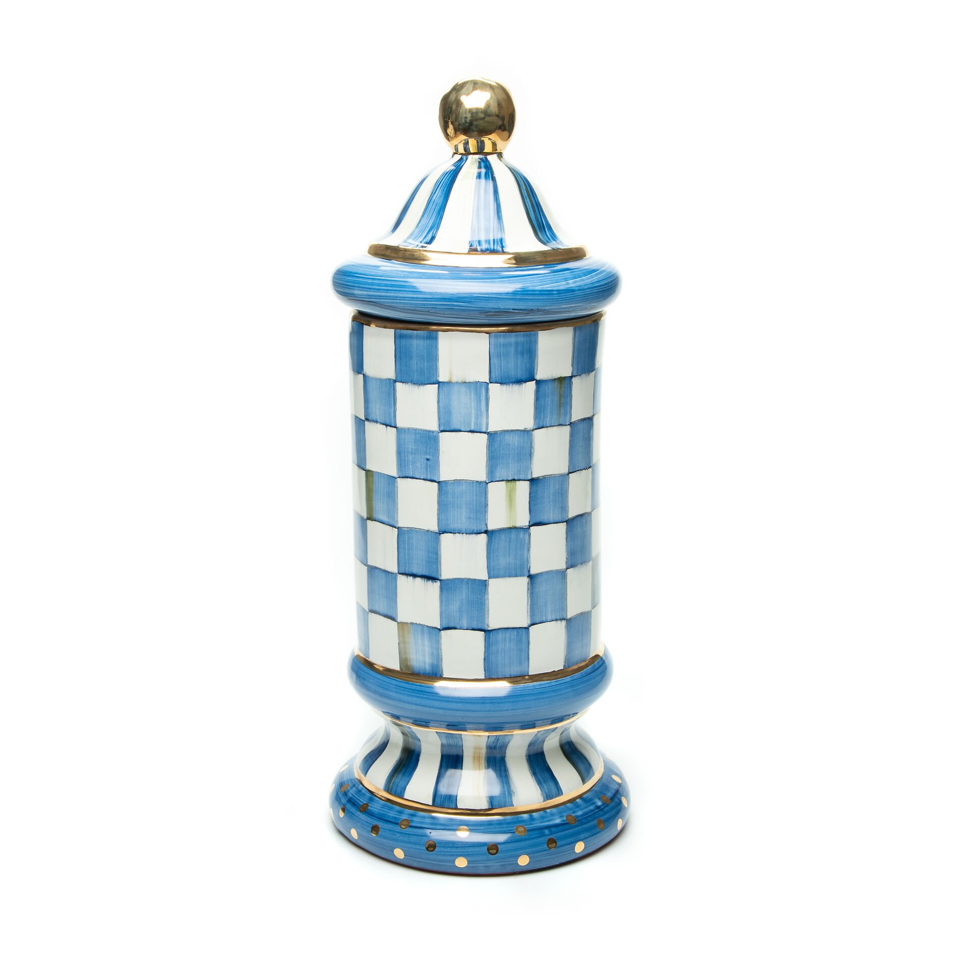 Royal Check Column Canister