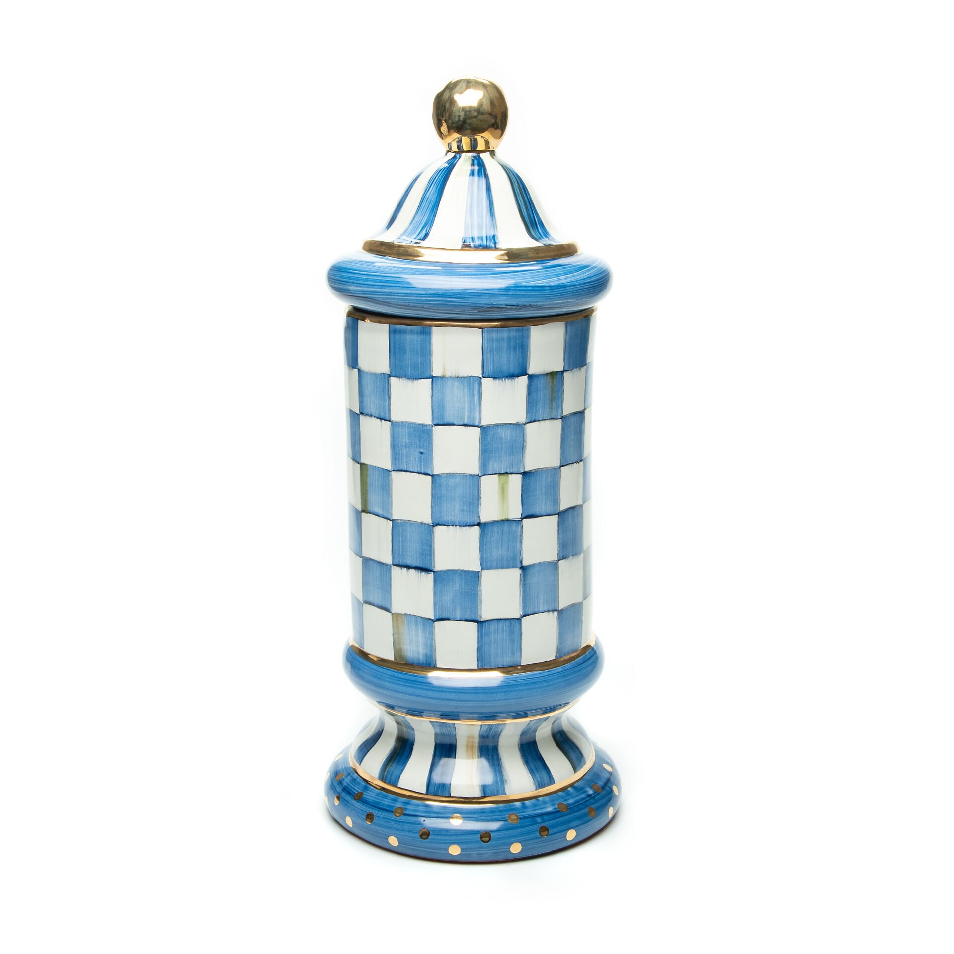 Royal Check Column Canister