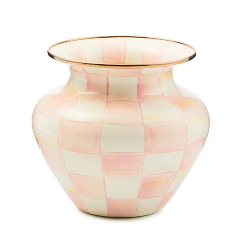 Rosy Check Large Vase