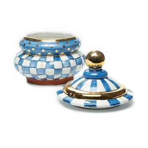 Royal Check Groovy Canister
