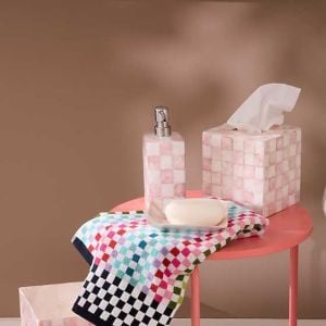 Rosy Check Capiz Soap Pump
