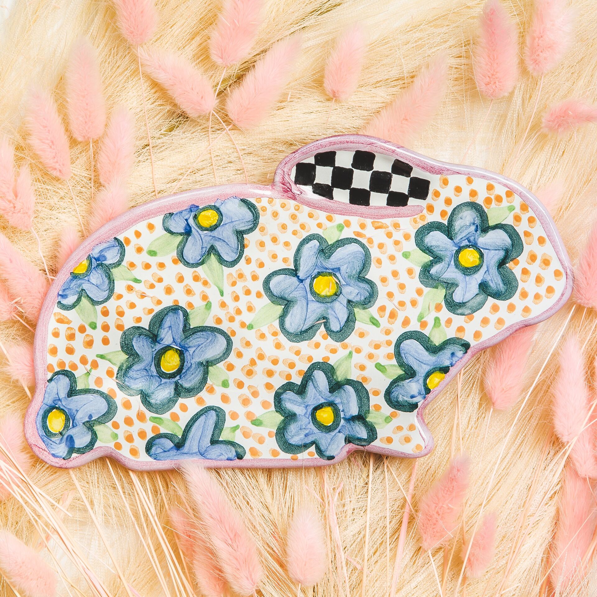 Myrtle Bunny Plate