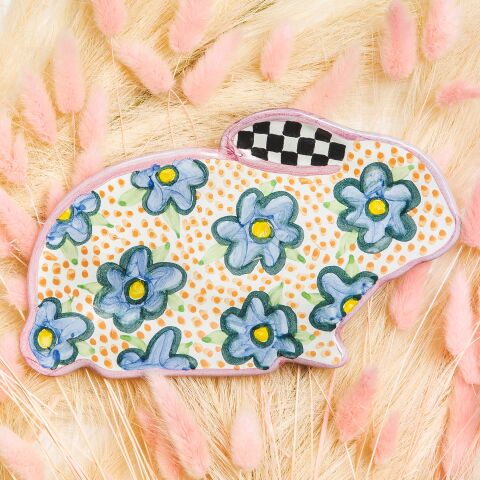 Myrtle Bunny Plate