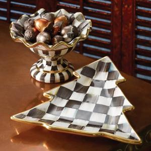 Courtly Check Tree Dish