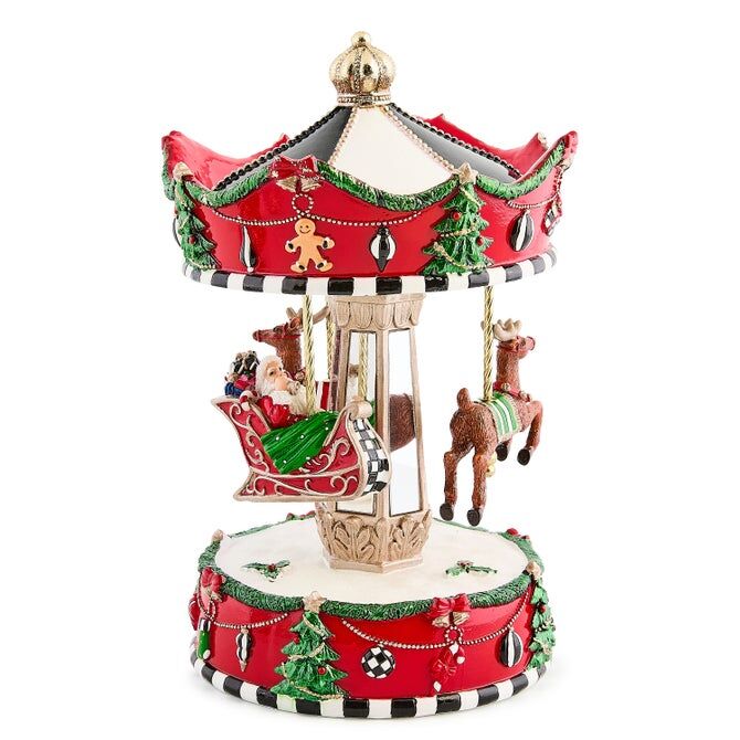 Mackenzie-Childs Christmas Carousel