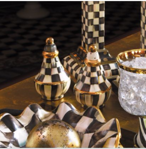 Courtly Check Salt & Pepper Shaker Set
