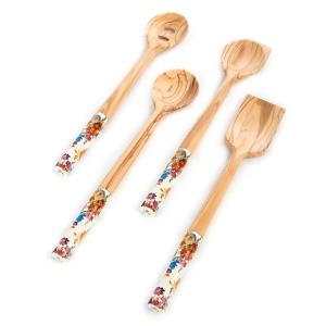 Flower Market Olivewood Pan Paddle