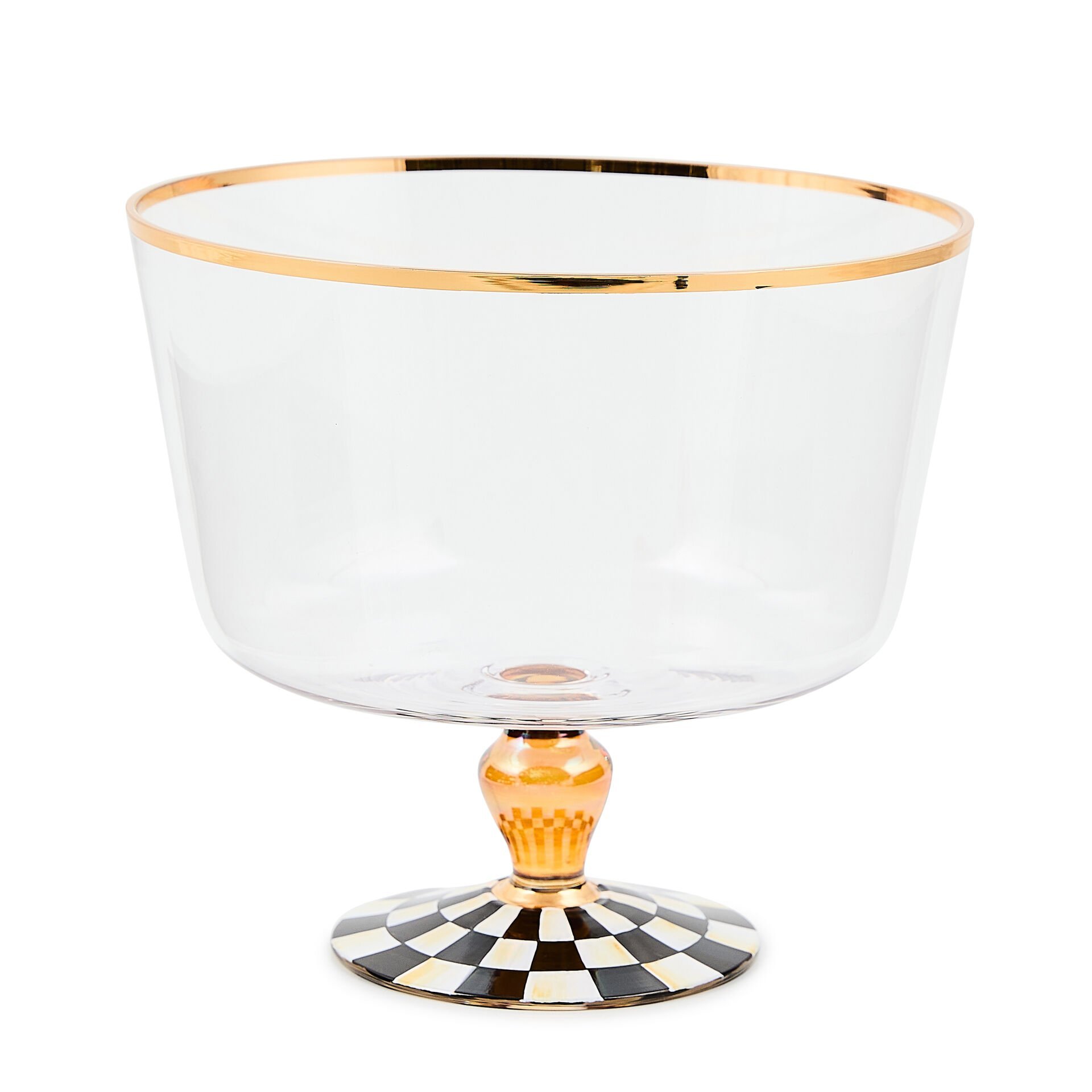 Courtly Check Glass Trifle