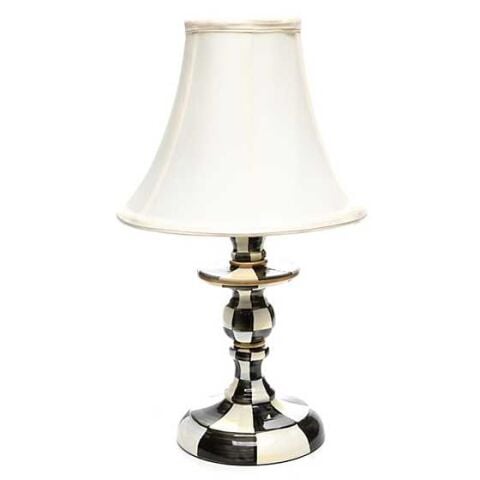 Courtly Check Candlestick Lamp - Turkey
