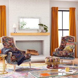 Royal Check Candlestick Lamp - Turkey
