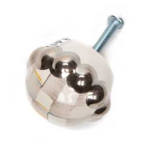 Sterling Check Petit Four Knob