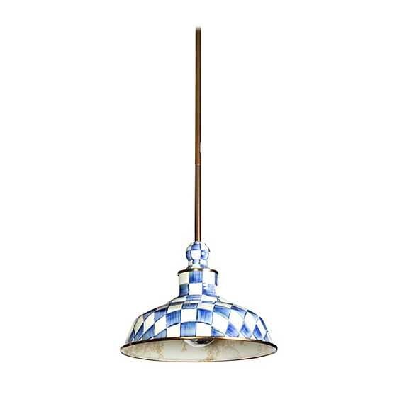 Royal Check 12'' Barn Pendant Lamp - Turkey