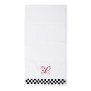 Eternity Butterfly Check Hand Towel