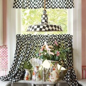 Courtly Check 18'' Barn Pendant Lamp - Turkey