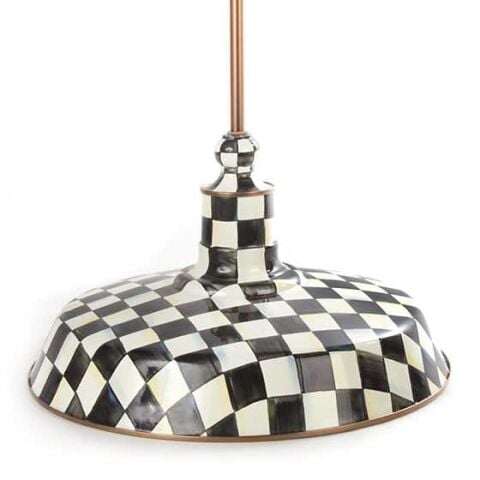 Courtly Check 18'' Barn Pendant Lamp - Turkey
