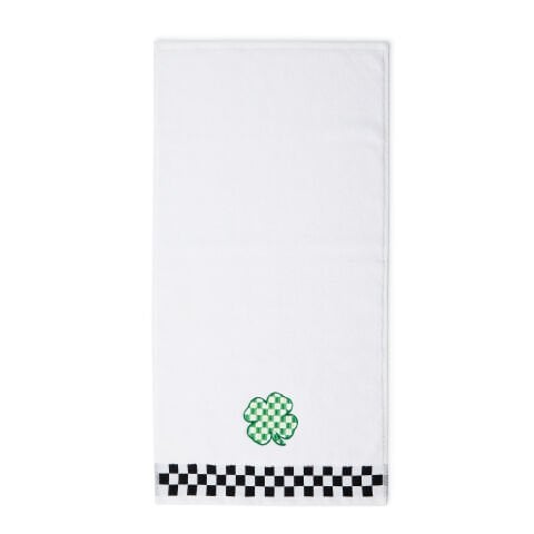 Lucky Clover Check Hand Towel