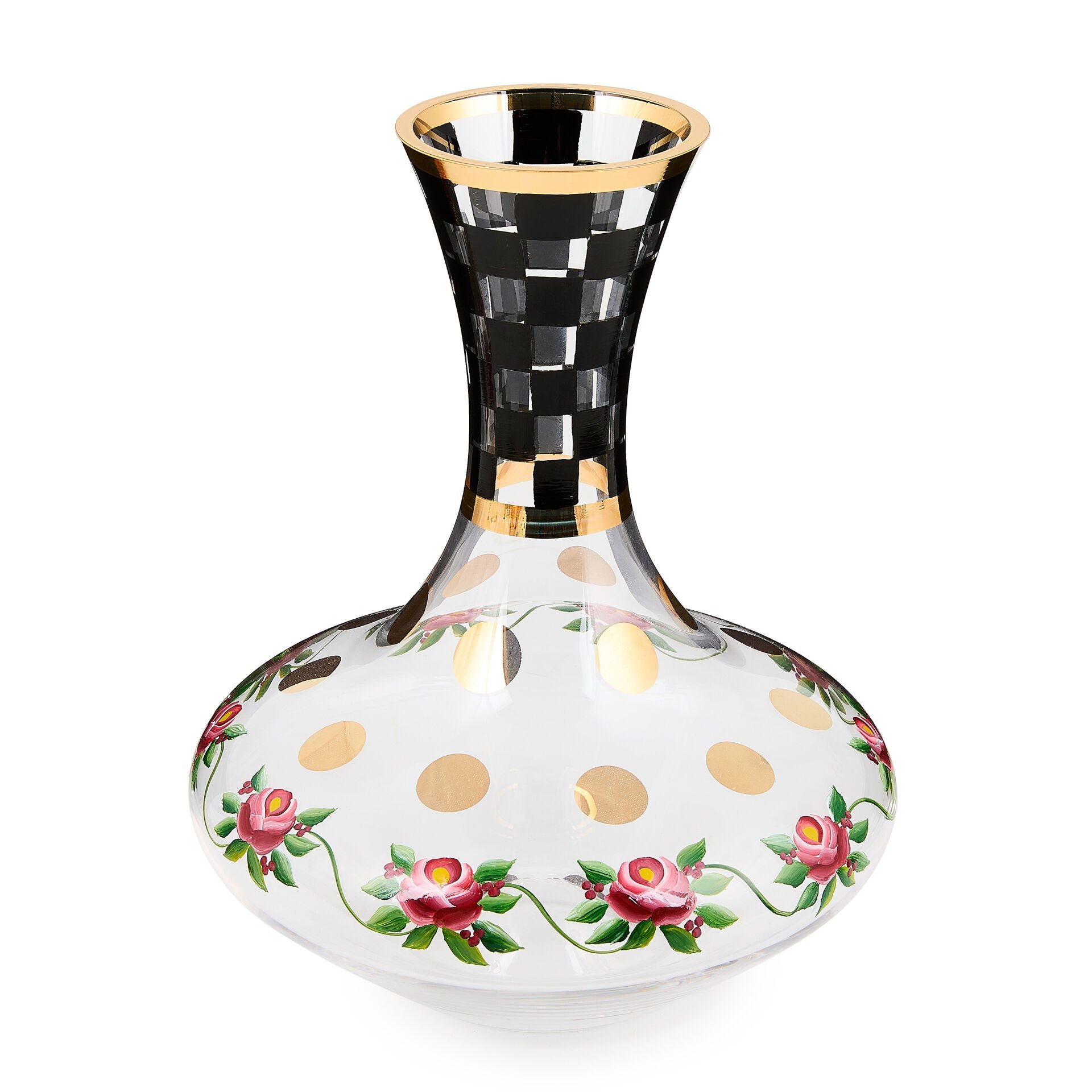 Carnival Black Wine Decanter