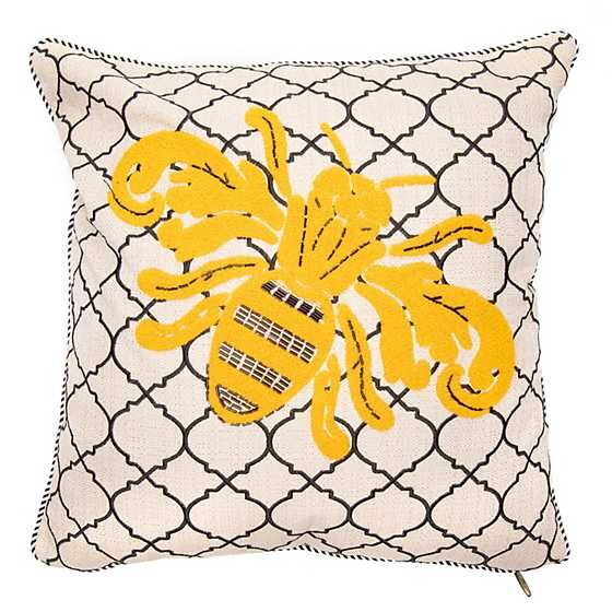 Queen Bee Outdoor Pillow