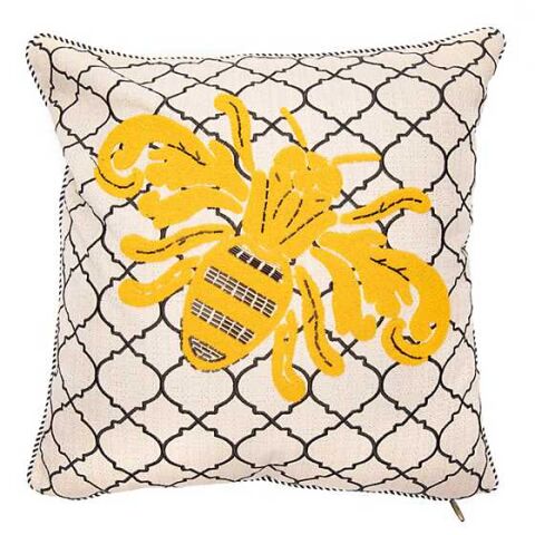 Queen Bee Outdoor Pillow