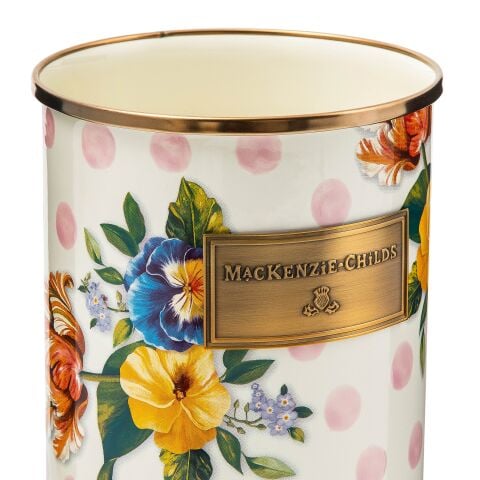 Wildflowers Pink Utensil Holder