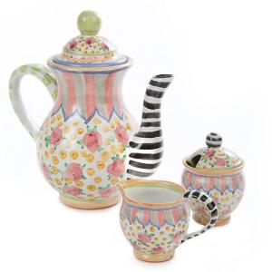 Taylor Coffee Pot - Cabbage Rose