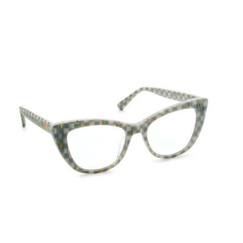 Sterling Check x 2 0 Cat Eye Readers
