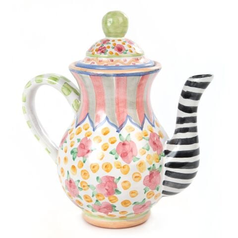 Taylor Coffee Pot - Cabbage Rose