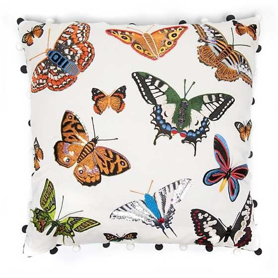 Butterfly Garden Pillow