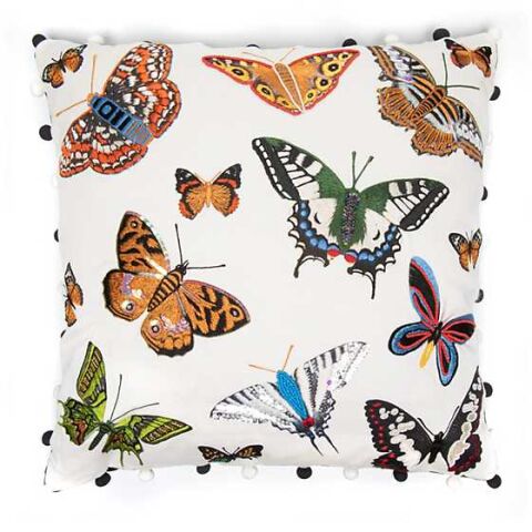 Butterfly Garden Pillow