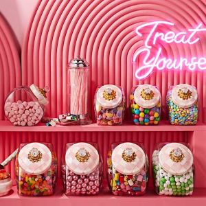 Cookie Jar with Rosy Check Lid